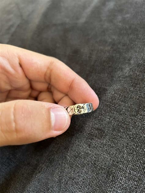 gucci wide ring with interlocking g|gucci ghost ring price.